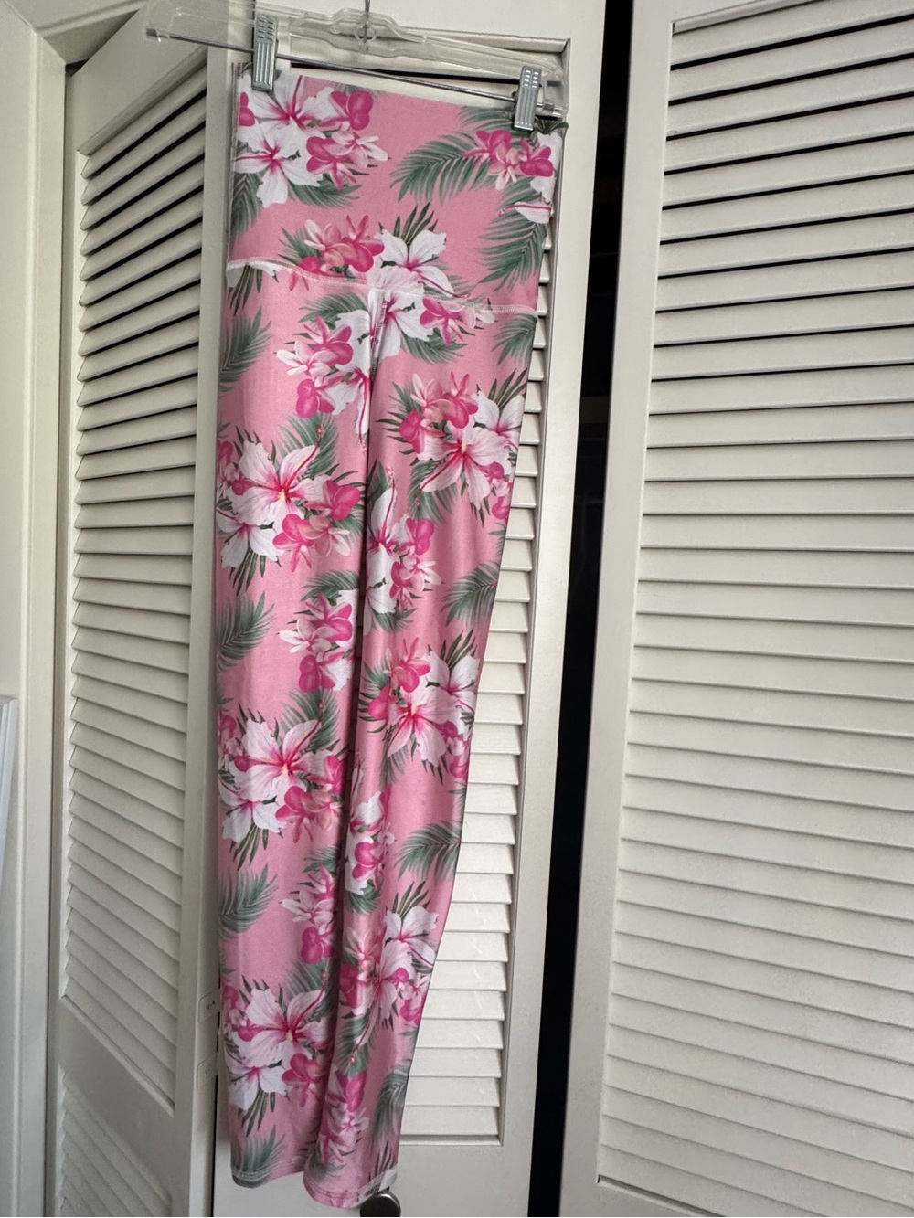 Emily Hsu Designs Pink Floral Leggings